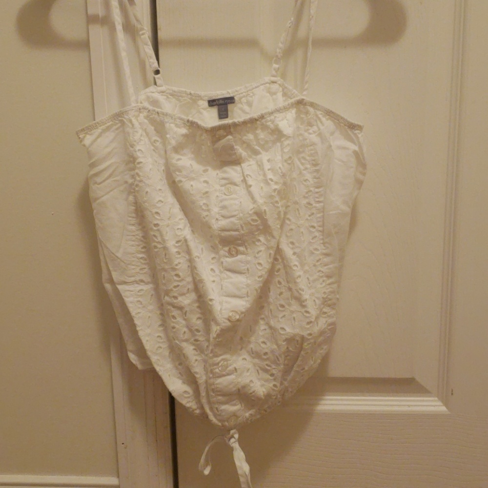 💖White tank top